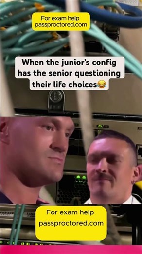 I didn’t do nothing #fyp #techtok #ccna #ccnp #cis
