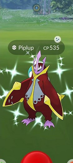 Getting Lucky With ✨Shiny Empoleon in #pokemongo