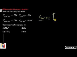 Based on the data given below, the strongest reducing agent is