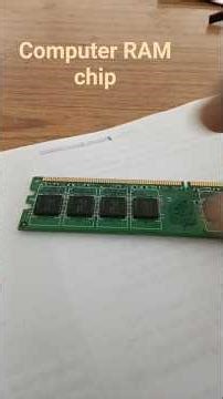 #electronics #technology #computer why RAM chip partitions into several section😄