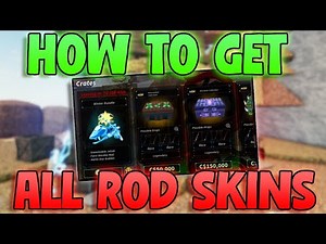 How To Get ALL NEW Fischmas Rod Skins! - Fisch NEW UPDATE! (Fish Roblox)