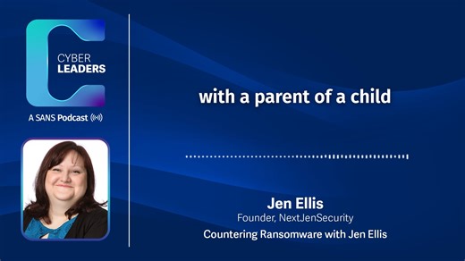 ️ Get ready for Episode 3 of the Cyber Leaders Podcast! This Friday, join Ciaran Martin, Director of SANS CISO Network, and James Lyne, SANS Office of the CEO, as they sit down with Jen Ellis, founder of NextJenSecurity, to tackle one of cybersecurity’s biggest challenges: ransomware.  Full episode drops this Friday. Stay tuned → https://www.sans.org/u/1zmx #CyberLeadersPodcast #InfoSec | SANS Institute | Facebook