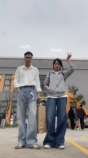 175 cm vs 156 cm: visual height comparison and outfit ideas