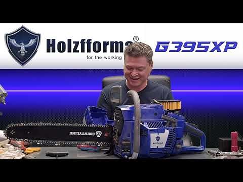 Holzfforma G395XP first run 395xp Husqvarna clone