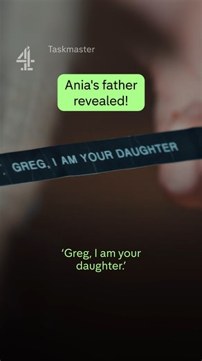 Ania Magliano finally gets closure on whether she’s Greg’s daughter #Taskmaster | Channel 4