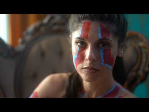 Body Painting Calligraphy (artistic nudity/documentary)