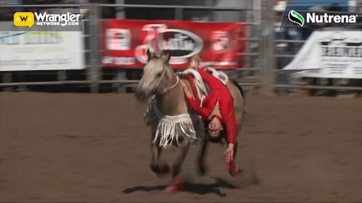 728K views · 55K reactions | Madison MacDonald Thomas takes trick riding to an entirely different level.  Madison MacDonald- Trick Riding | Wrangler Western | Facebook