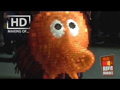 Pixels - Arcade Characters | official featurette (2015) Adam Sandler Josh Gad