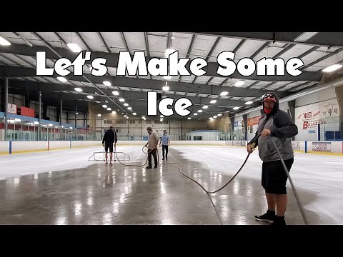 Spraying and Painting the Rink: Sportsplex Style