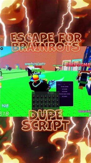 🔥DUPE🔥 Escape Tsunami For Brainrots NEW OP Script! #escapetsunamiforbrainrots #roblox #script