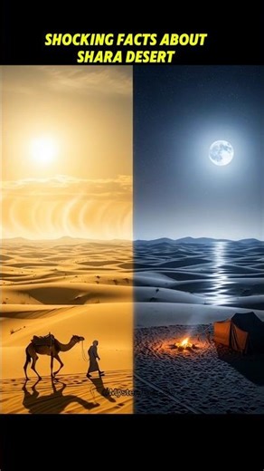 The Unbelievable Secrets of the Sahara Desert #facts #saharadesert #sahara #desert #shorts