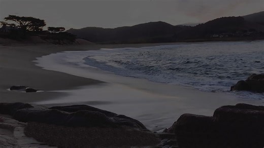 Carmel Beach Waves for sleep