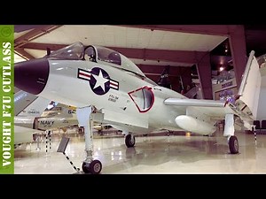 Vought F7U Cutlass - jet fighter - HD