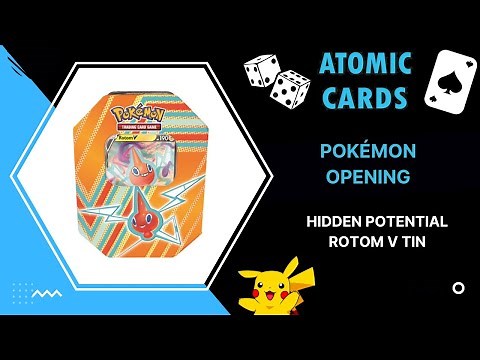 Pokémon Opening - Hidden Potential Rotom V Tin
