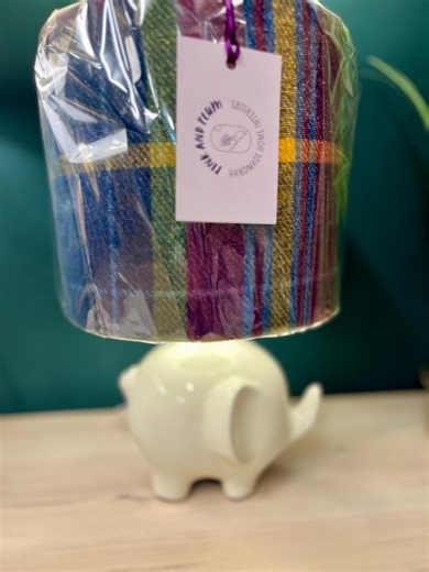 Handmade Tartan Print Lampshade: 20cm Drum Shade - Etsy UK