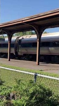 Amtrak Lake Shore Limited 48 / 448 Arriving over 4 Hours late into Utica NY 9-8-25