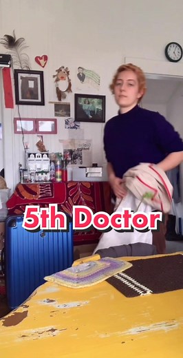 I have been WAITING to use this #transition #FifthDoctorCosplay #DoctorWho #ClassicWhoCosplay
