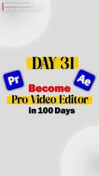 Day 31: Smooth Text Animation in Premiere Pro (Must-Try Effect!) #texteffects #textanimation