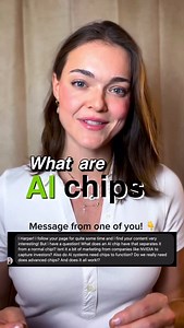 Harper Carroll | Artificial Intelligence Expert | Stanford, Meta on Instagram: "What are GPUs and AI chips, like what NVIDIA makes? Why do we need them? Are they just a marketing ploy? A few of you have asked questions along these lines: “What does an Al chip have that separates it from a normal chip!? Isnt it a bit of marketing from companies like NVIDIA to capture investors? Also do Al systems need chips to function? Do we really need does advanced chips? And does it all work!?” Let me know in