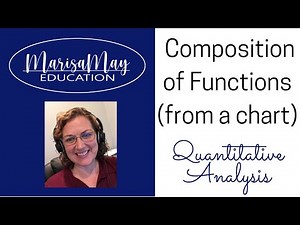 Quantitative Analysis Composition of Functions from a chart