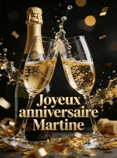 Joyeux anniversaire Martine