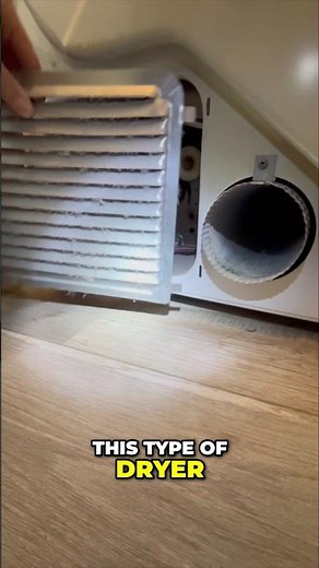 This is why your dryer needs deep cleaning #lint #firerisk