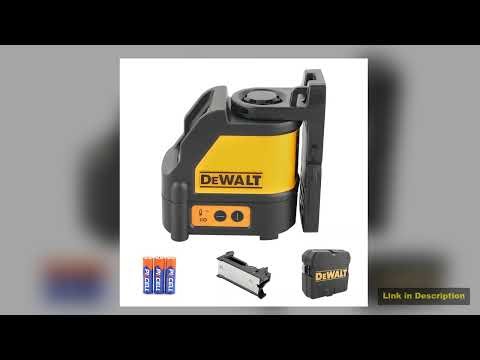 DEWALT DW088CG Laser Level 2Line Cross Line Green Light Automatic Leveling High Precision