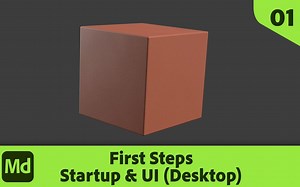 First Steps with Substance 3D Modeler - 01 Startup & UI (Desktop Mode)