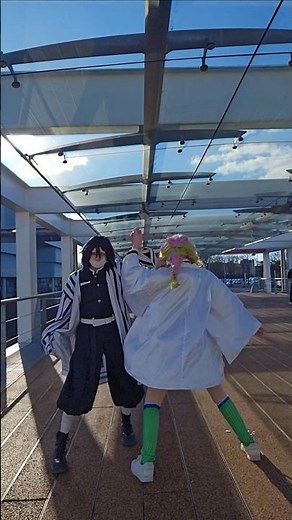 OBAMITSU LESGOO ‪@Nao2.1‬ #cosplay #dance #demonslayer