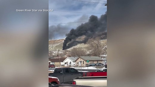 At least two dead in fiery tunnel crash in Wyoming