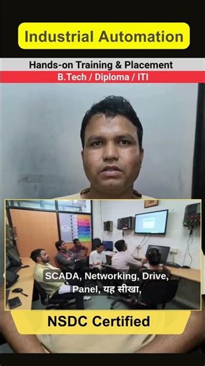8 Years of Maintenance Experience Now Automation Engineer - Dinesh Kumar ITI Electrician