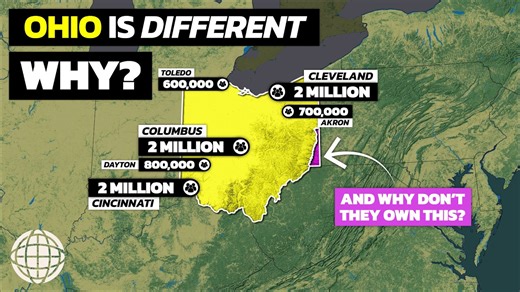 Why Ohio’s population is so evenly spread out: A unique US state explained