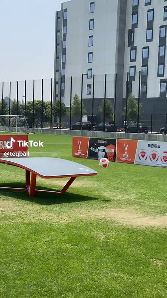 Intensity at its peak! Electrifying rally between Legacy Teqball and Teqball FTC 🇺🇸🔥 #Teqball #WorldIsCurved #Teq #USA #LosAngeles