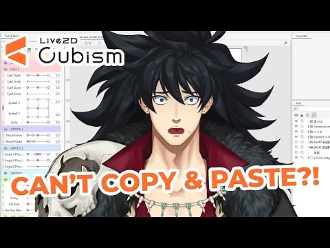 Can’t Copy & Paste Parameter Forms? ( LIVE2D Tutorial )