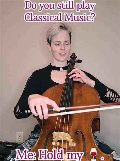I often get this question and it's a valid one. Classical music was my gateway into falling in love with both the cello and instrumental music. It also gave me the techniques needed to play difficult guitar solos, listen critically and form my emotional connection to my art. I'll always be in love with classical music and use it to train my chops. 🖤🎵🎻🎵🖤 Each month I am working on excerpts from various cello concertos. January was Saint-Saëns, so now we're onto Shostakovich 🤘🏻! • • • • • •