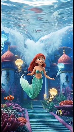 The little mermaid #fairytalesstory #animatedstories