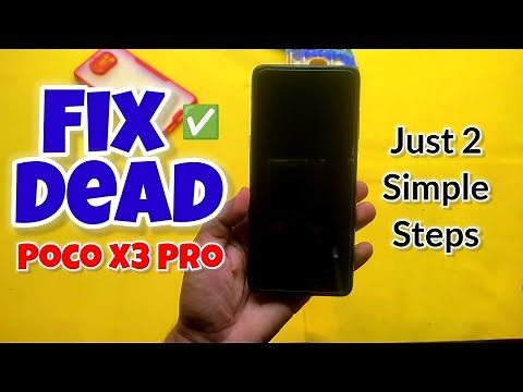 How to Fix Dead Poco X3 Pro | Poco X3 Pro Won't turn on | Poco X3 Pro dead solution