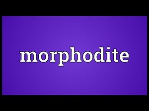 Morphodite Meaning