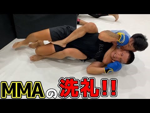 弟子の勾配ニキをMMAクラスに参加させてガチ指導開始