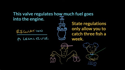 Regulate | Vocabulary