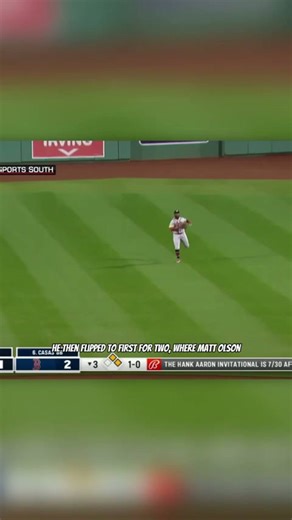 This is the first triple play of its kind in MLB history