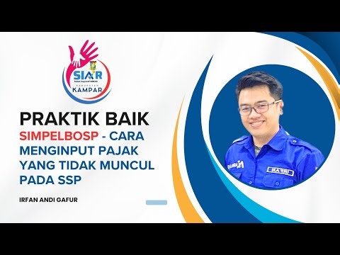 SIMPELBOSP CARA MENGINPUT PAJAK YANG TIDAK MUNCUL PADA SSP