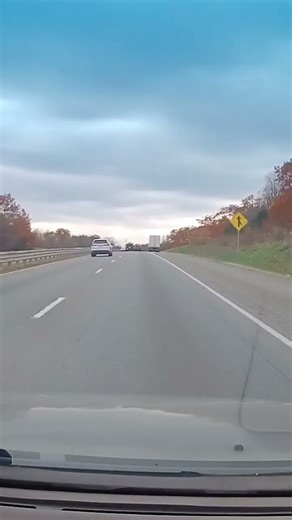 Big rigs parking on the highway #usa #traffic #news #truck #america