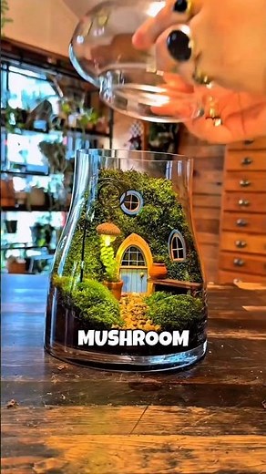 He Built a Secret Fairy Garden Inside a Jar 😱✨