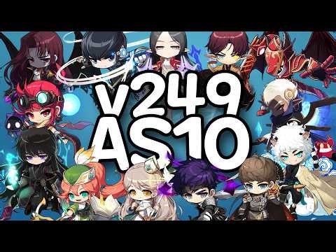 MapleStorySEA All jobs post v249 attack speed and action delay changes