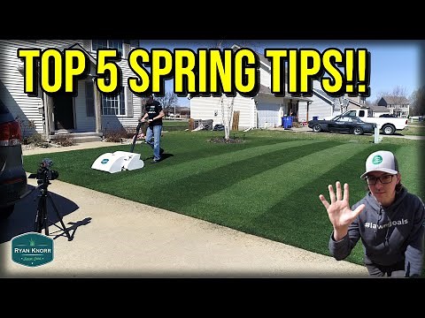 TOP 5 SPRING LAWN CARE TIPS