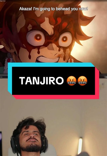 TANJIRO WHAT ARE YOU DOING!?! #demonslayer #anime #reaction #fyp | # demon slayer