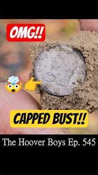 Incredible OLD US Silver Capped Bust Half Dime FOUND!! #metaldetecting #silver #coin #coincollecting