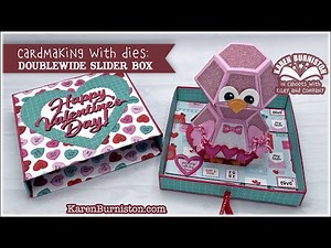 Cardmaking with Dies: Doublewide Slider Box
