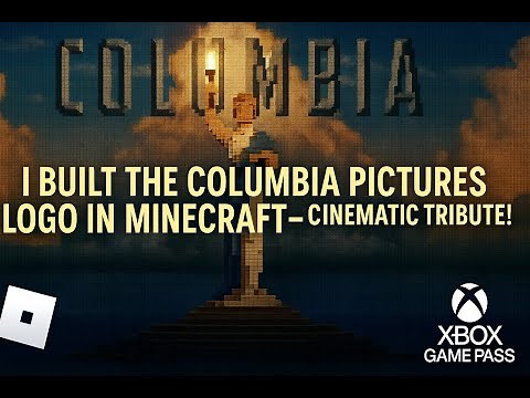 I Built the Columbia Pictures Logo in Minecraft – Cinematic Tribute!